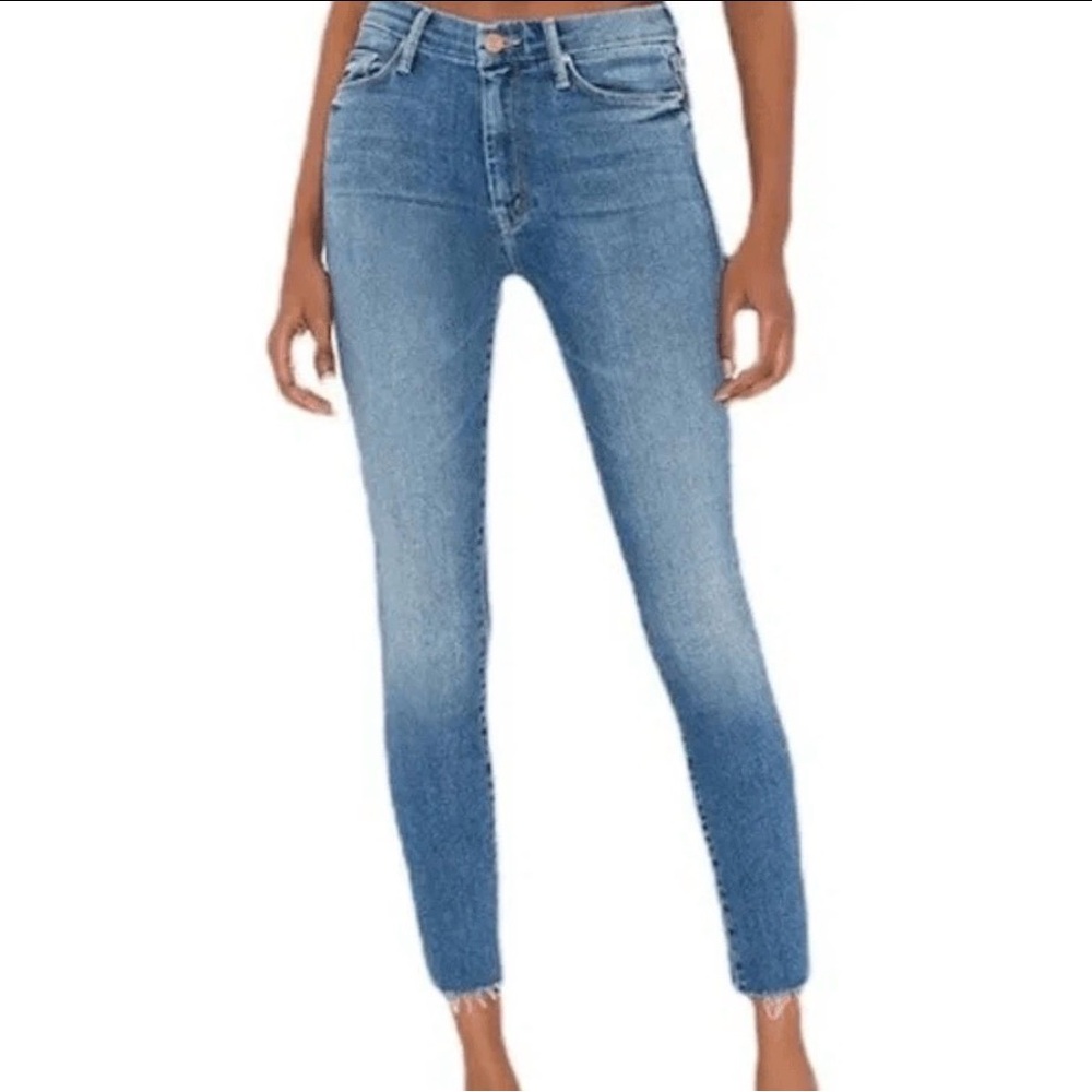 MOTHER Jeans The Looker Ankle Fray - Groovin’